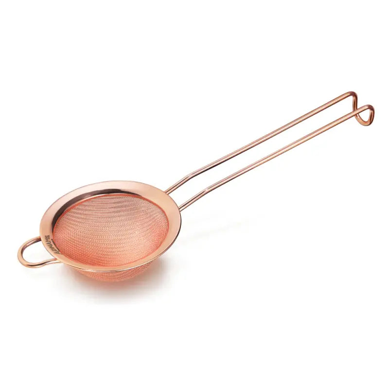 Bar Strainer - Double Net - Copper Finish | Premium | Cocktail Strainer