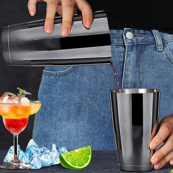 Black Boston Shaker 750 ML | Cocktail Shaker