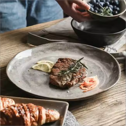 Dinner Plate Rim 11" Bespoke Earthen - 1 PC Porcelain High Quality