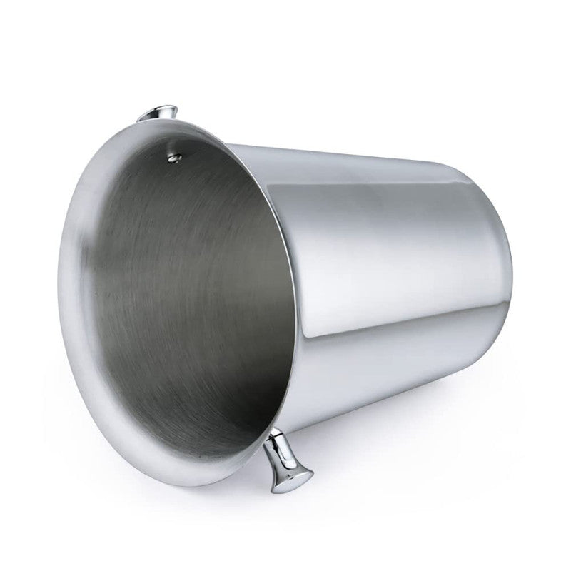 Euro Wine Bucket with Stand | Elegant Stainless Steel Wine Chiller | Premium Barware & Beverage Cooler