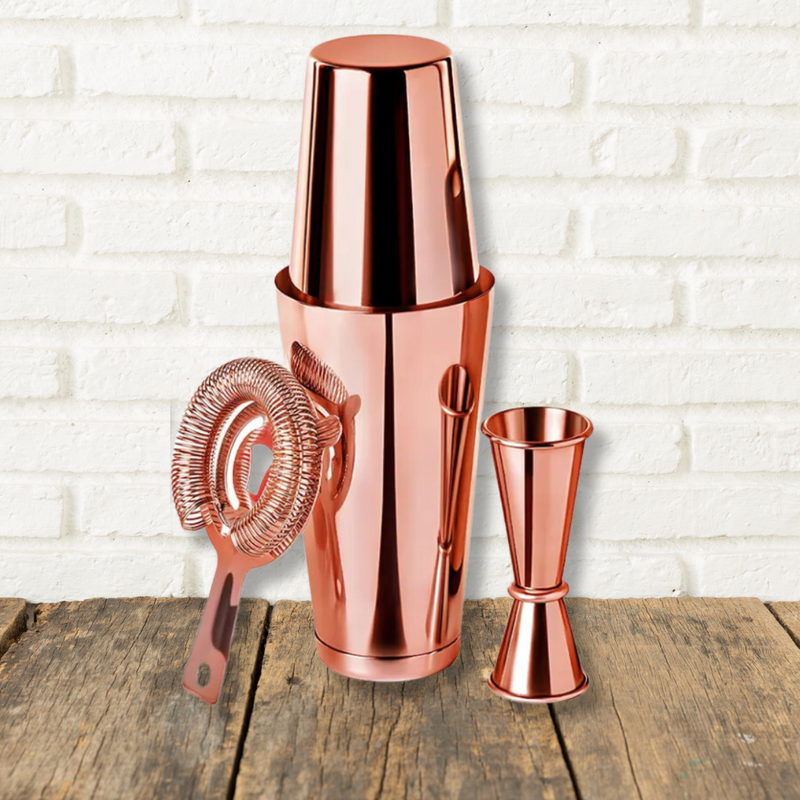 Copper Boston Shaker 750 ML | Cocktail Shaker