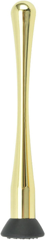 Gold-Finish Cocktail Muddler | Stainless Steel Bar Tool for Mixing & Mashing | Premium Bartender Essentials