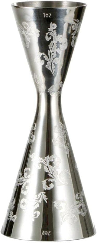 Jigger 30/60 ML -Black Leaf - Premium Double-Side Cocktail Measure