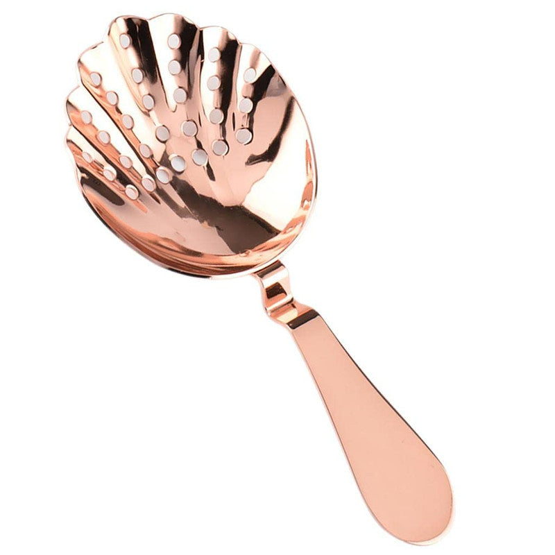 Julep Strainer - Shell - Copper Finish | Premium | Cocktail Strainer