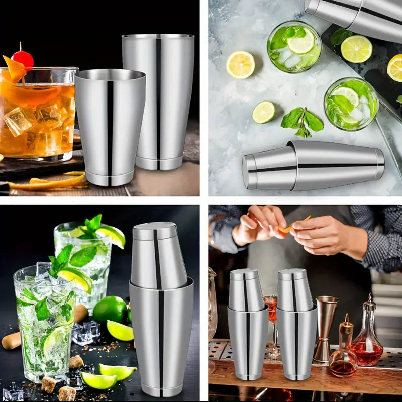 Mirror Boston Shaker | Tin On Tin  | 750 ML | Cocktail Shaker