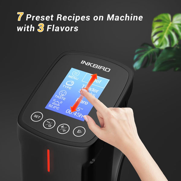 ProSeries INSV001 WiFi Sous Vide - 100 | Precision Immersion Circulator with LCD Display