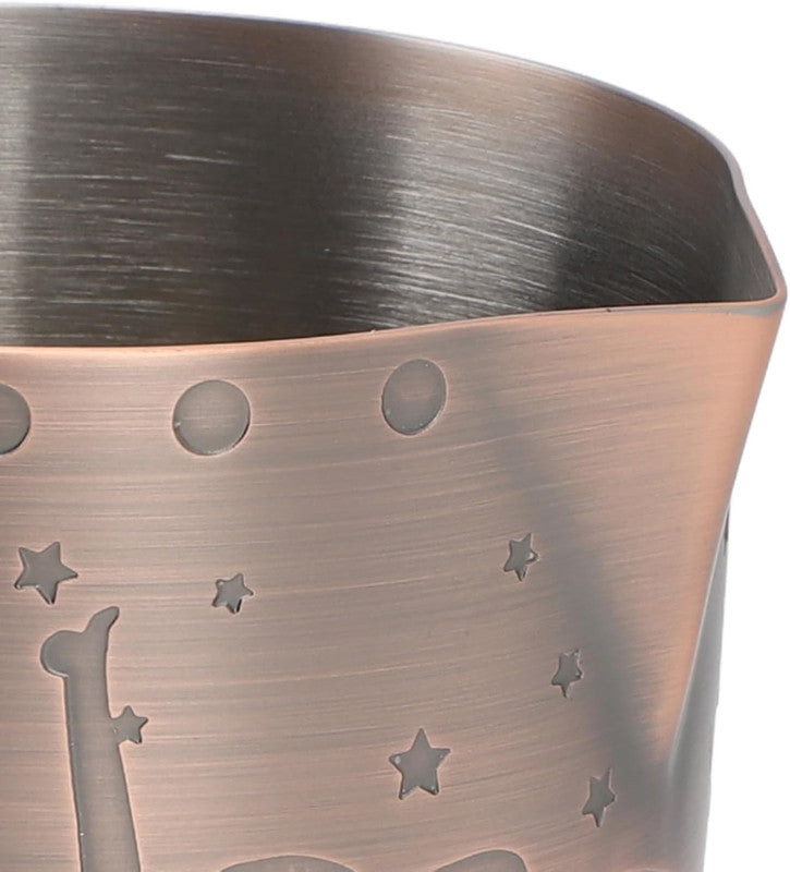 Gold Etched Mixing Jar | Stainless Steel Cocktail Mixer for Bartenders | Premium Barware
