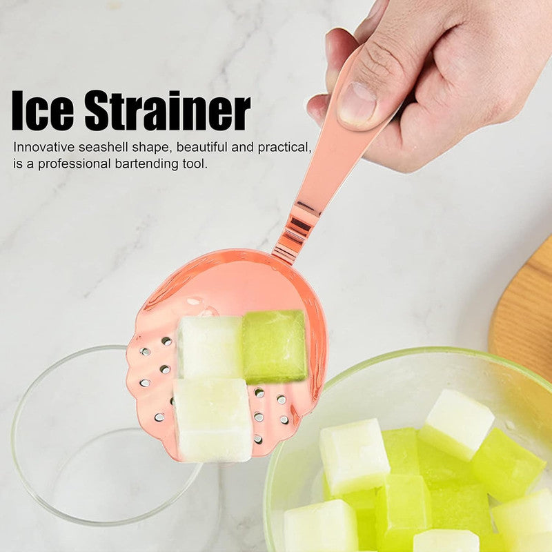 Julep Strainer - Shell - Copper Finish | Premium | Cocktail Strainer