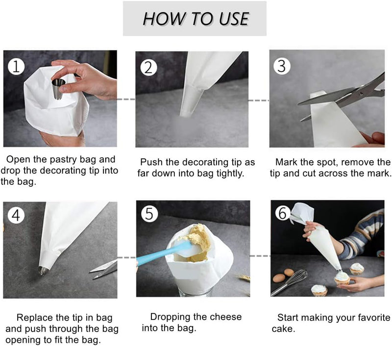 Pastry Cake Decorating Bag Nylon Thermo