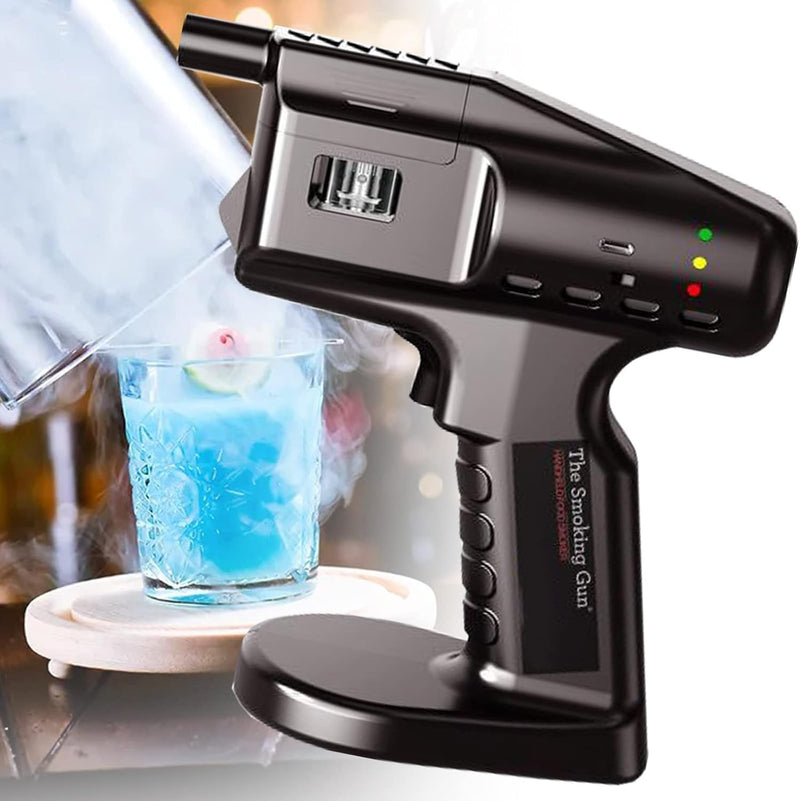 Smoked Cocktail Bubble & Smoke Gun Kit For Drinks & Food