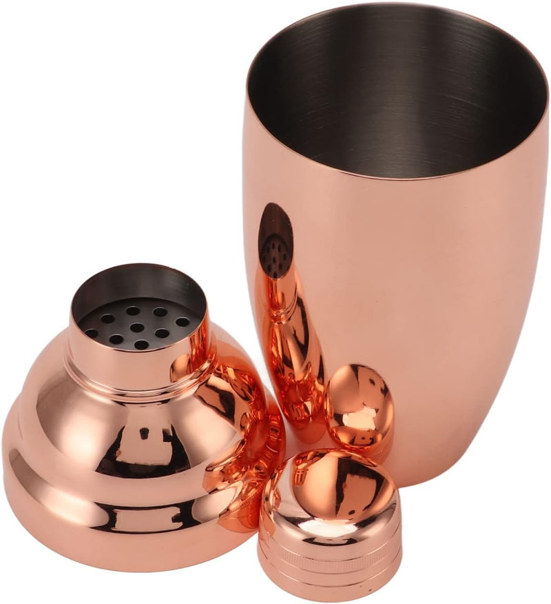 American Copper Cobbler Shaker | Cocktail Shaker | Professional Bartender | 550 ML
