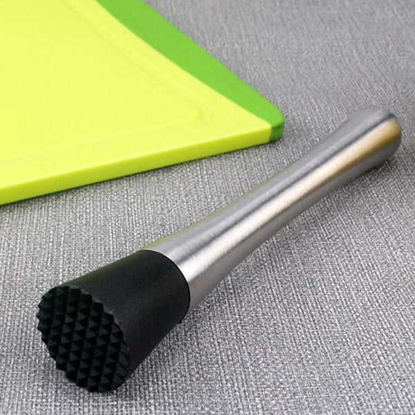 Mirror-Finish Cocktail Muddler | Stainless Steel Bar Tool for Mixing & Mashing | Premium Bartender Essentials