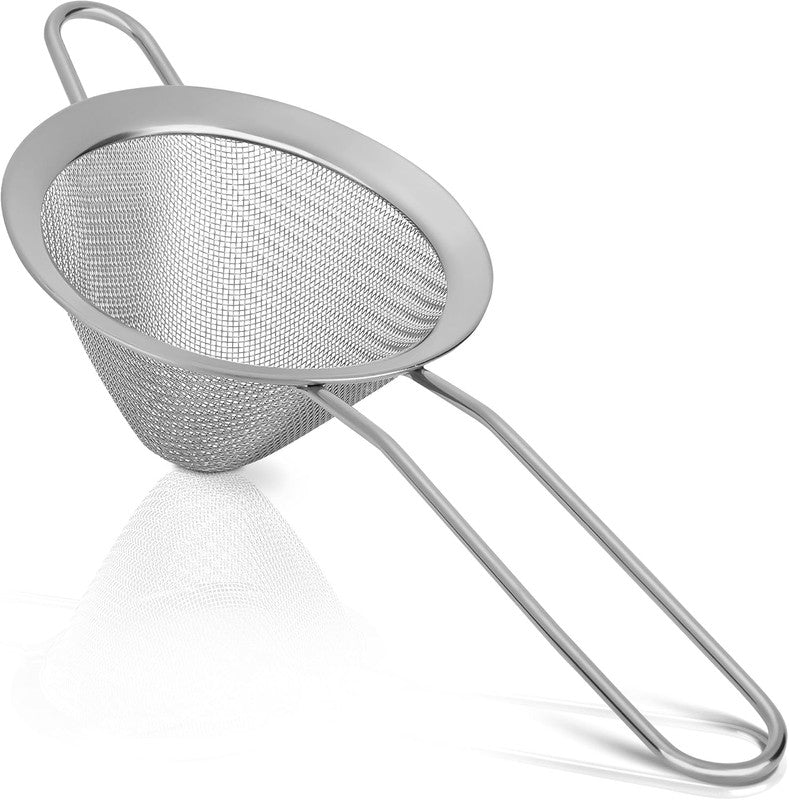 Bar Strainer - Double Net - Mirror Finish | Premium | Cocktail Strainer