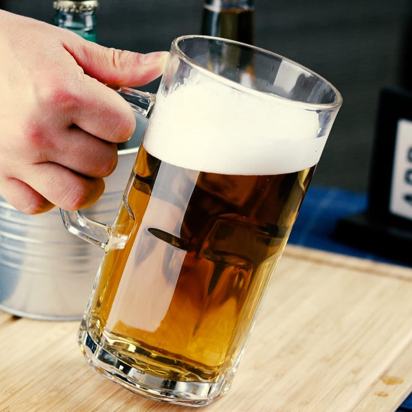 ProKitchen Muscle Beer Mug 600ml Set of 2 – Bold & Durable Barware
