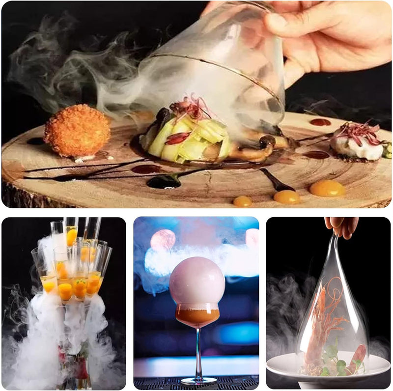 Smoked Cocktail Bubble & Smoke Gun Kit For Drinks & Food