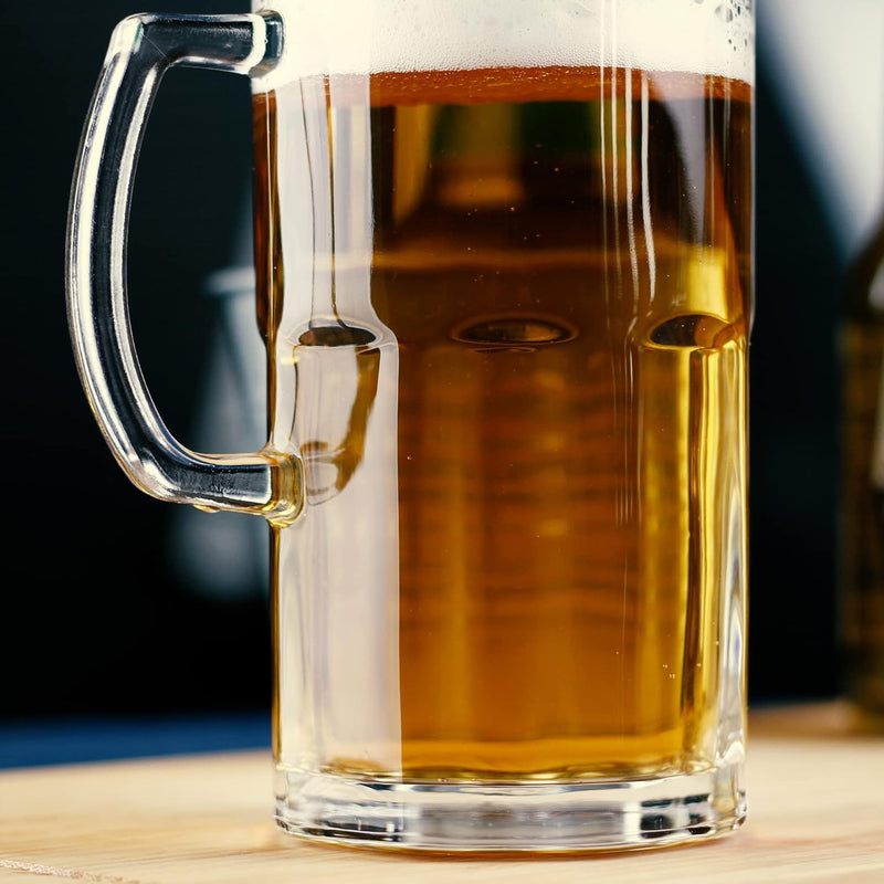 ProKitchen Muscle Beer Mug 600ml Set of 2 – Bold & Durable Barware
