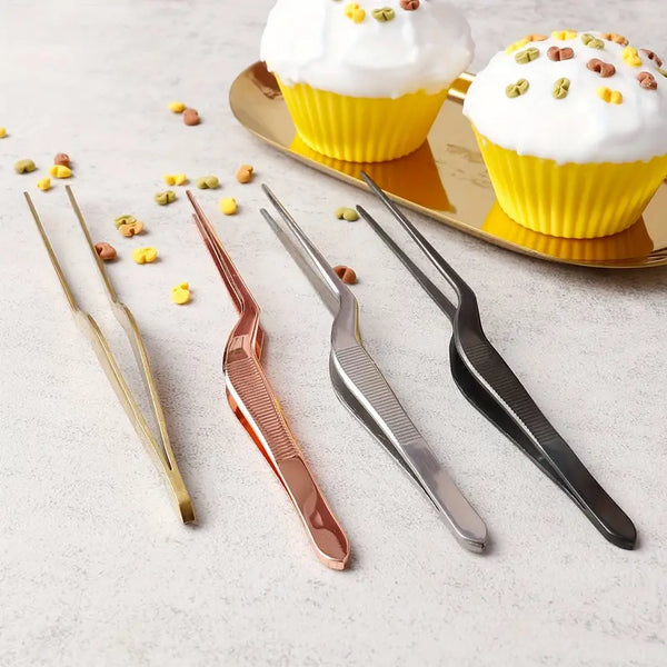 Garnish Tweezer (14CM) | Precision Stainless Steel Cocktail Tool | Perfect for Bartenders & Culinary Use