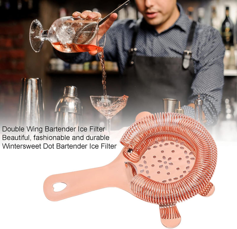 Hawthorne Strainer Leaf - Mirror Finish | Premium | Stainless Steel Cocktail Strainer