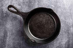 Cast Iron Frypan, Heat Retention Black Skillet - 20 CM