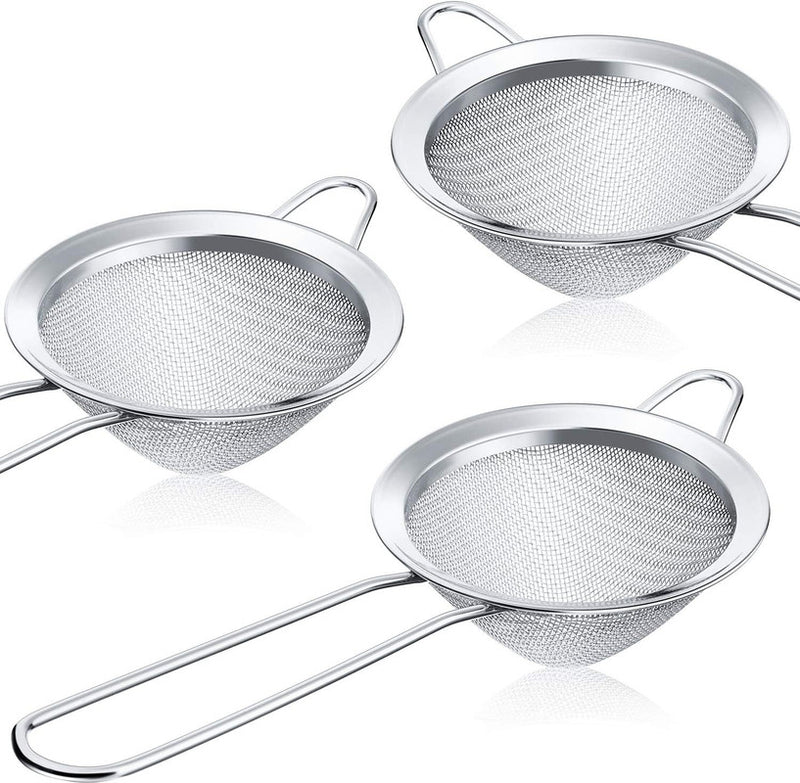 Bar Strainer - Double Net - Mirror Finish | Premium | Cocktail Strainer