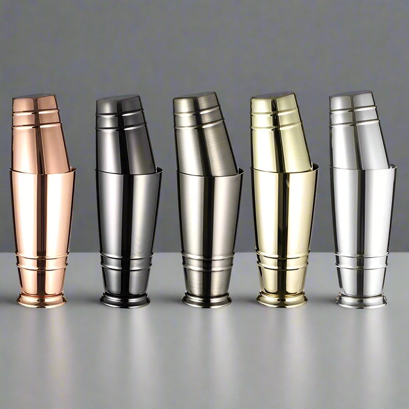 Copper Boston Shaker | With Ring | 750 ML | Cocktail Shaker