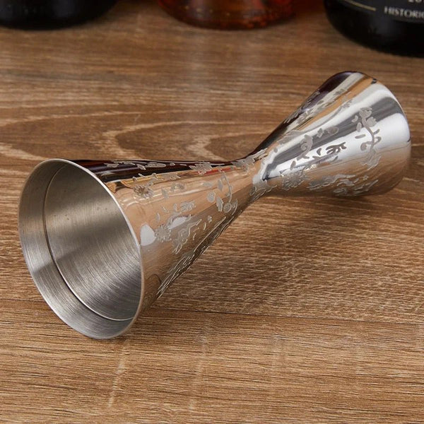 Jigger 30/60 ML -Mirror Leaf - Premium Double-Side Cocktail Measure