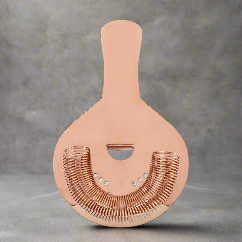 Hawthorne Strainer - Dot - Copper Finish | Premium | Stainless Steel Cocktail Strainer