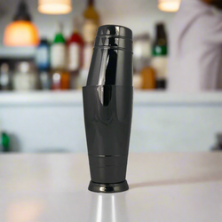 Black Boston Shaker | With Ring | 750 ML | Cocktail Shaker