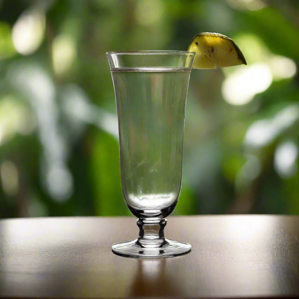 Japanese Hurricane Glass Set of 2 |  380 ML Drinkware for Tropical Cocktails & Beverages | Premium Glassware Collection
