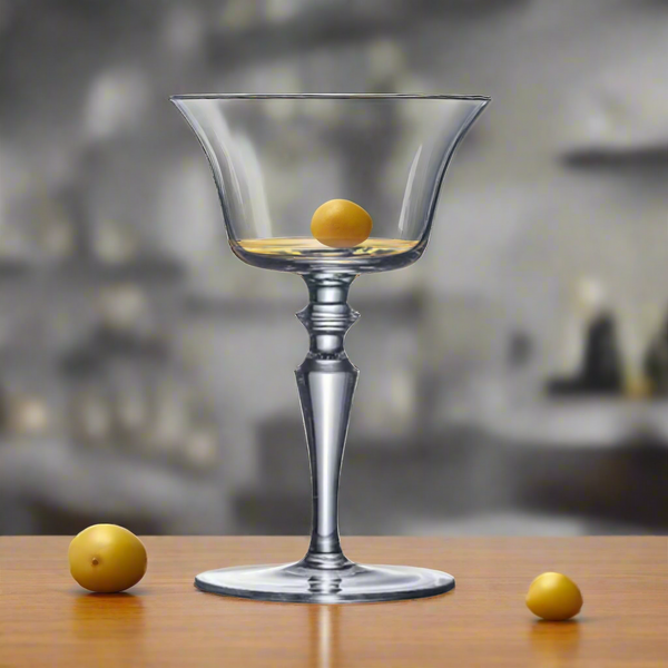 Japanese Cocktail Glass Set of 2 |  135 ML Drinkware for Tropical Cocktails & Beverages | Premium Glassware Collection