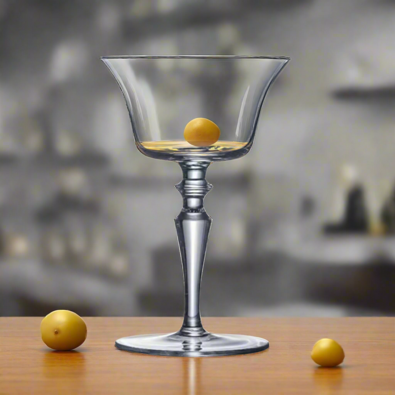 Japanese Cocktail Glass Set of 2 |  135 ML Drinkware for Tropical Cocktails & Beverages | Premium Glassware Collection
