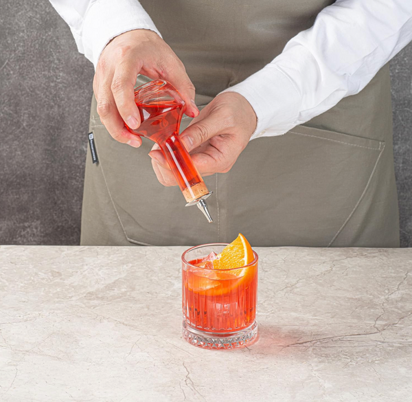 100 ML Tall Bitter Bottle - Premium Glass Cocktail Accessory