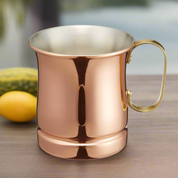 Copper Waist Mug | Elegant Design for Cocktails & Beverages | Premium Drinkware