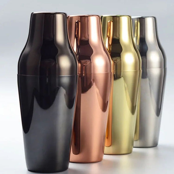 French Cocktail Shaker | 900 ML | Cocktail Shaker - Mirror Finish