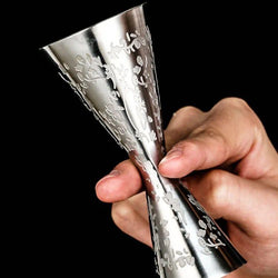 Jigger 30/60 ML -Mirror Leaf - Premium Double-Side Cocktail Measure