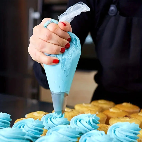 9 Pieces Decorative Pastry Nozzles Set – Stainless Steel Cake Decorating Tool