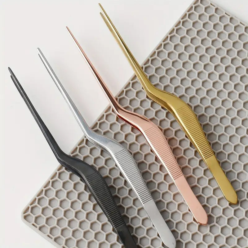 Garnish Tweezer (14CM) | Precision Stainless Steel Cocktail Tool | Perfect for Bartenders & Culinary Use