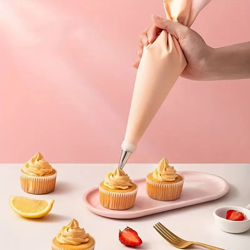 9 Pieces Decorative Pastry Nozzles Set – Stainless Steel Cake Decorating Tool